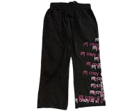 crzy 4 u sweats (black)